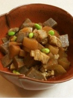冷めて美味しい大根とこんにゃく煮-レシピのメイン写真