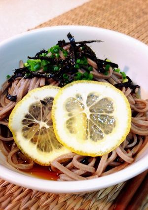 暑い日に!熱中症対策〜塩レモンそば-レシピのメイン写真