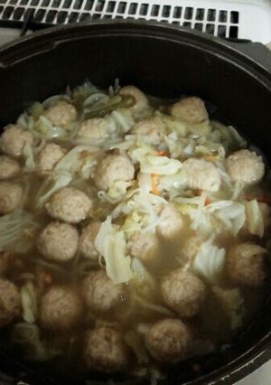 肉団子ｽｰﾌﾟ-レシピのメイン写真