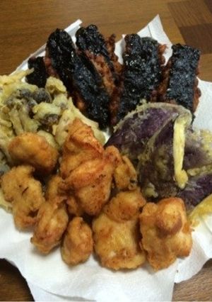 話題入り！試してみて♬海苔と納豆の天ぷら-レシピのメイン写真