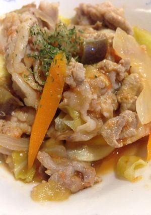 冷蔵庫一掃!余り野菜の冷凍トマト煮込み♪-レシピのメイン写真