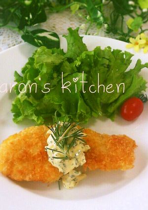 ノンフライヤーで白身魚のフライ-レシピのメイン写真