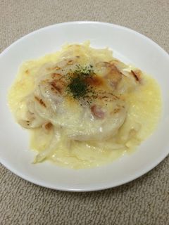 新玉ねぎのチーズ焼き-レシピのメイン写真
