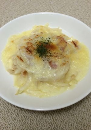 新玉ねぎのチーズ焼き-レシピのメイン写真