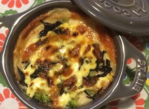妊婦ご飯★ブロッコリーの豆乳グラタン-レシピのメイン写真