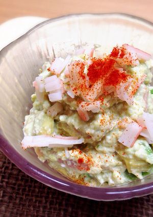 豆腐とツナ入り♪和風ワカモレ-レシピのメイン写真