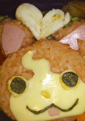 妖怪ウォッチ 息子絶賛ジバニャン弁当-レシピのメイン写真