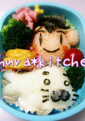 キャラ弁❈少年アシベ&ゴマちゃん-レシピのメイン写真