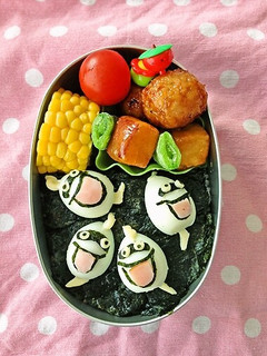 妖怪ウォッチ ウィスパーいっぱい弁当-レシピのメイン写真
