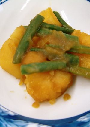 ホックホクじゃがいもといんげんの炒め煮-レシピのメイン写真