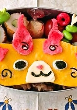 妖怪ウォッチ こまじろう弁当-レシピのメイン写真