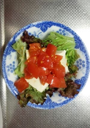 とまとーふサラダ-レシピのメイン写真