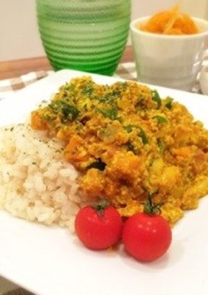 超ヘルシー☆豆腐と野菜のドライカレー-レシピのメイン写真