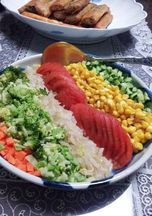 ♪テーブル華やぐサラダ♪-レシピのメイン写真