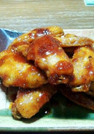 甘辛手羽先-レシピのメイン写真