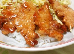 スタミナ付けよう☆豚の照り焼き丼-レシピのメイン写真