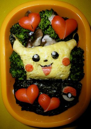 お弁当にも♡ピカチュウオムレツ-レシピのメイン写真