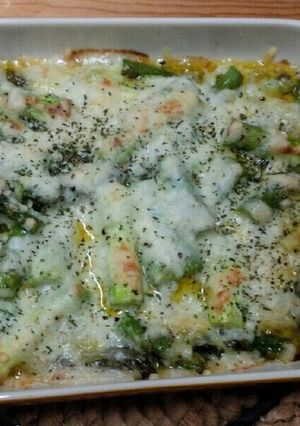 ○○家特産ケロちゃんのチーズアスパラ-レシピのメイン写真