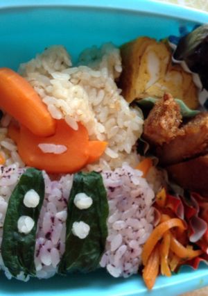 妖怪ウォッチでてんぐ♪キャラ弁-レシピのメイン写真