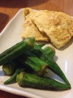 簡単料理オクラの醤油炒め-レシピのメイン写真