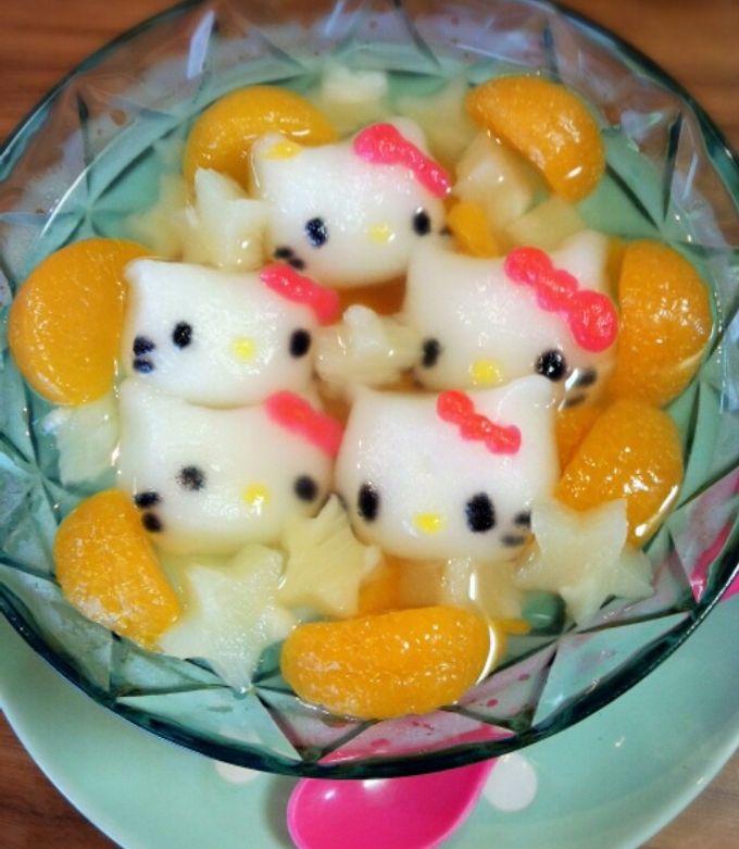 キティ白玉 by 桃江ママ 【クックパッド】 簡単おいしいみんなのレシピ