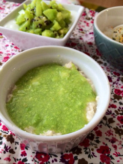 離乳食中期☆たら豆腐のえだまめあんかけ-レシピのメイン写真