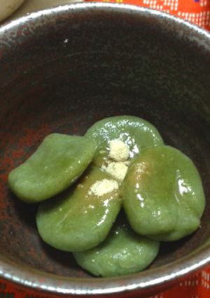 夏にぴったり!モリンガ白玉団子-レシピのメイン写真
