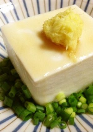 塩胡麻油の冷奴-レシピのメイン写真