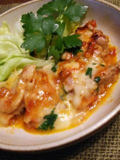 鶏もも肉のトマトソース煮♪-レシピのメイン写真