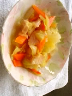 夏バテでも食べられる!あっさりキャベツ煮-レシピのメイン写真