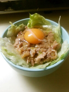 ☆しょうが焼き丼☆-レシピのメイン写真