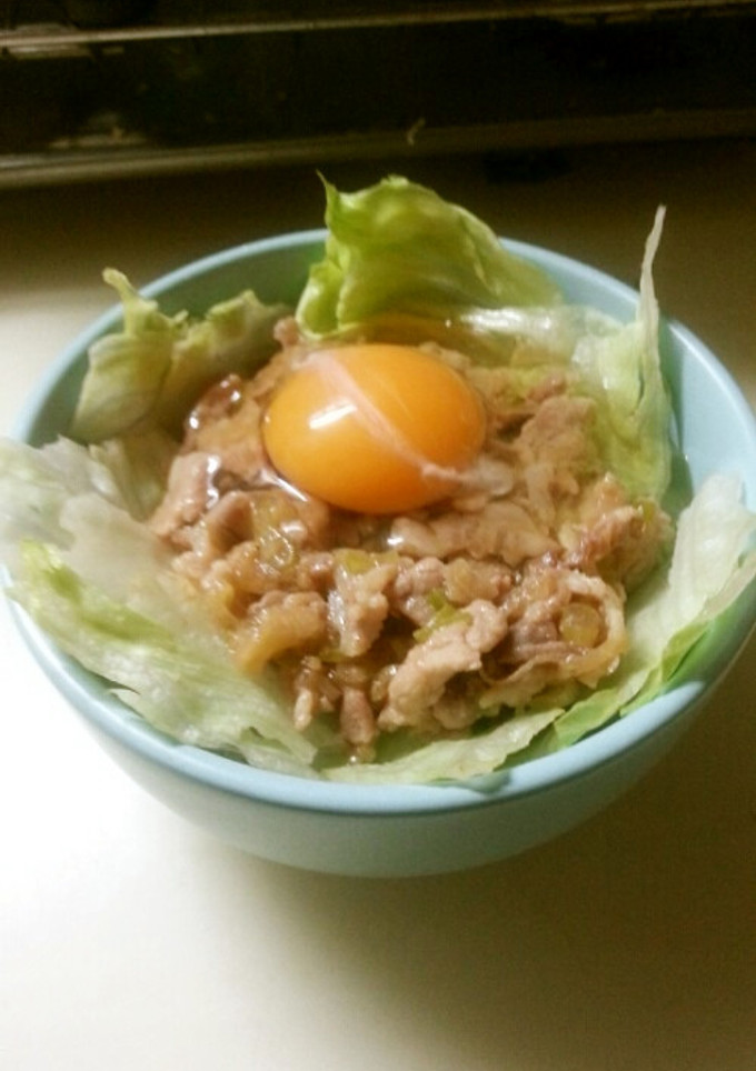 ☆しょうが焼き丼☆-レシピのメイン写真