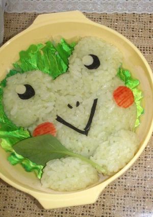 キャラ弁☆かえるちゃん-レシピのメイン写真