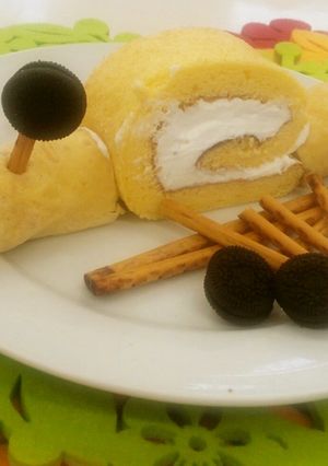 親子で作れる！かわいいかたつむりケーキ-レシピのメイン写真