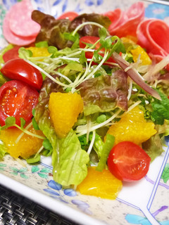 伊予かんでサマーサラダ-レシピのメイン写真