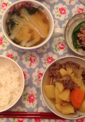 美味しい肉じゃがの作り方-レシピのメイン写真