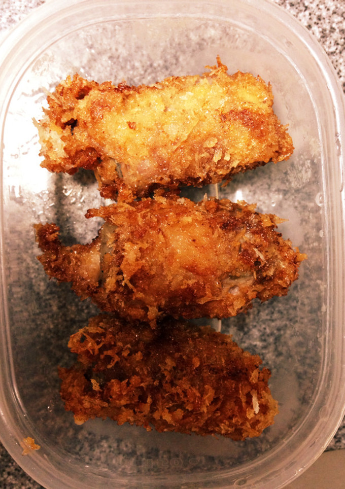 ズボラさんのお弁当 蒟蒻の肉巻きフライ-レシピのメイン写真