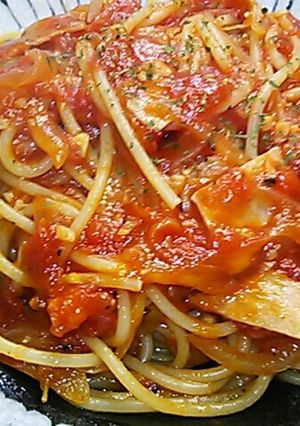簡単＊パルマ風!?トマトパスタ♪-レシピのメイン写真