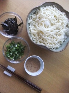 ひやむぎ 混ぜるだけのピリ辛ごまだれ-レシピのメイン写真