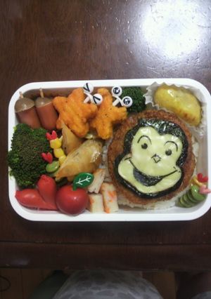 おさるのジョージキャラ弁当 遠足-レシピのメイン写真