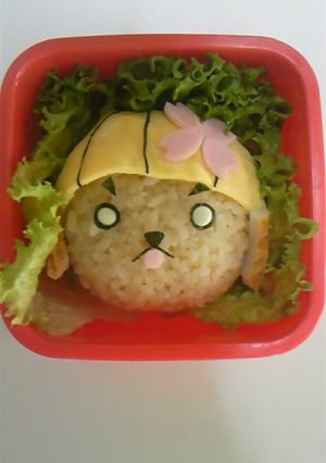 キャラ弁 ゆるキャラ 桜タマ吉-レシピのメイン写真