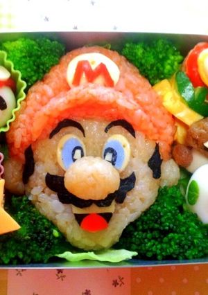 マリオキャラ弁♪仲間も一緒♪-レシピのメイン写真
