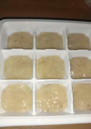 離乳食初期 バナナのすりつぶし冷凍保存-レシピのメイン写真