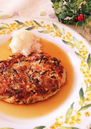 豆腐野菜ひじきハンバーグ(^O^)肉なし-レシピのメイン写真