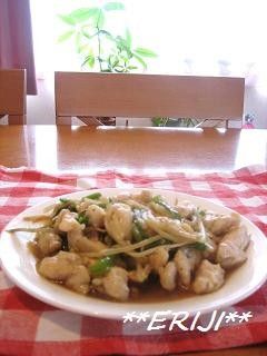 鶏胸ともやしとピーマンの炒め物~♪♪-レシピのメイン写真