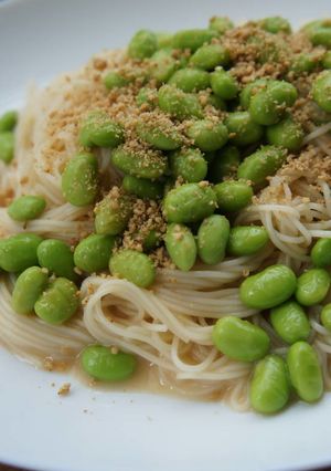 枝豆のそうめんサラダ-レシピのメイン写真