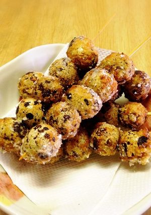 ウズラ卵でからあげ棒!-レシピのメイン写真