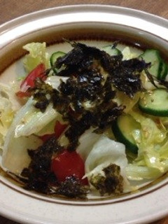 簡単 焼肉屋さん風サラダ-レシピのメイン写真