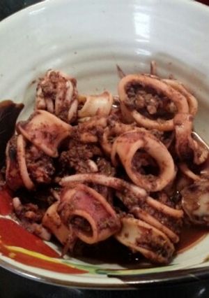 材料はイカだけ☆イカのわた炒め-レシピのメイン写真