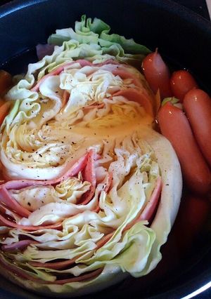 キャベツとベーコンのミルフィーユ煮-レシピのメイン写真